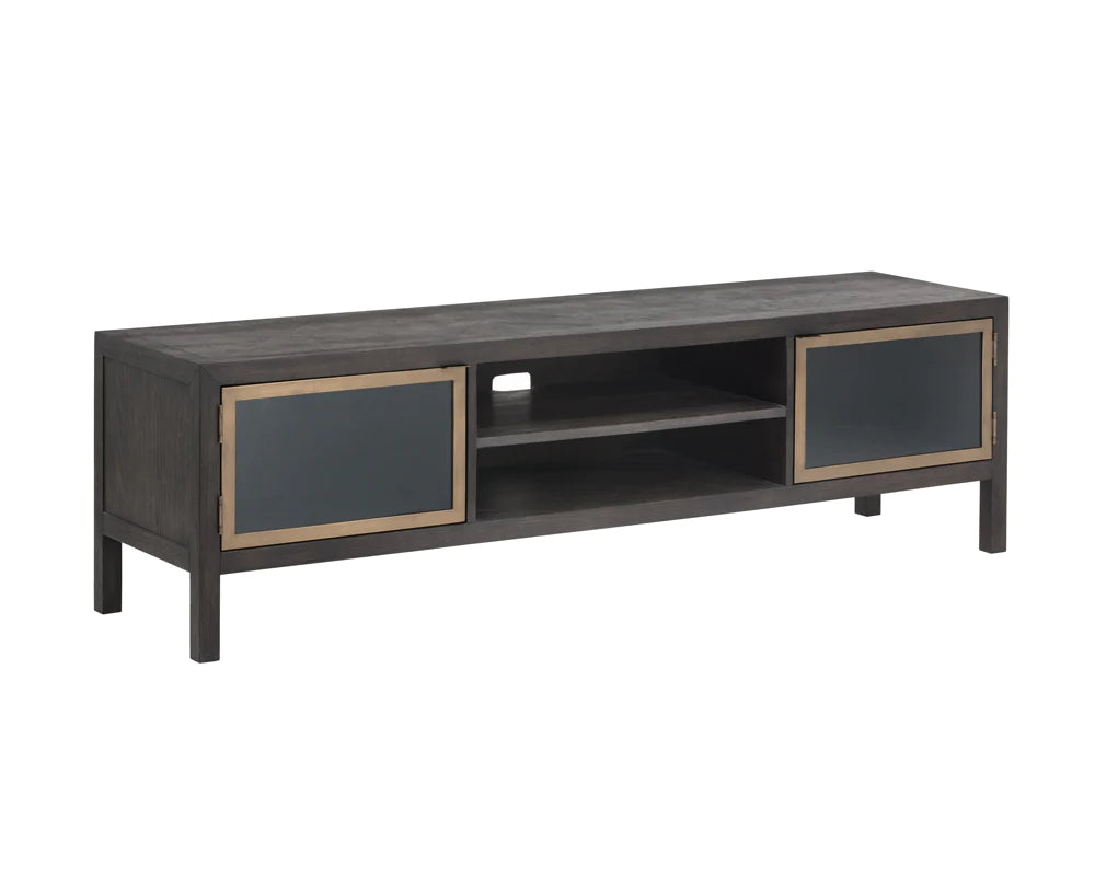 GILES MEDIA CONSOLE AND CABINET
