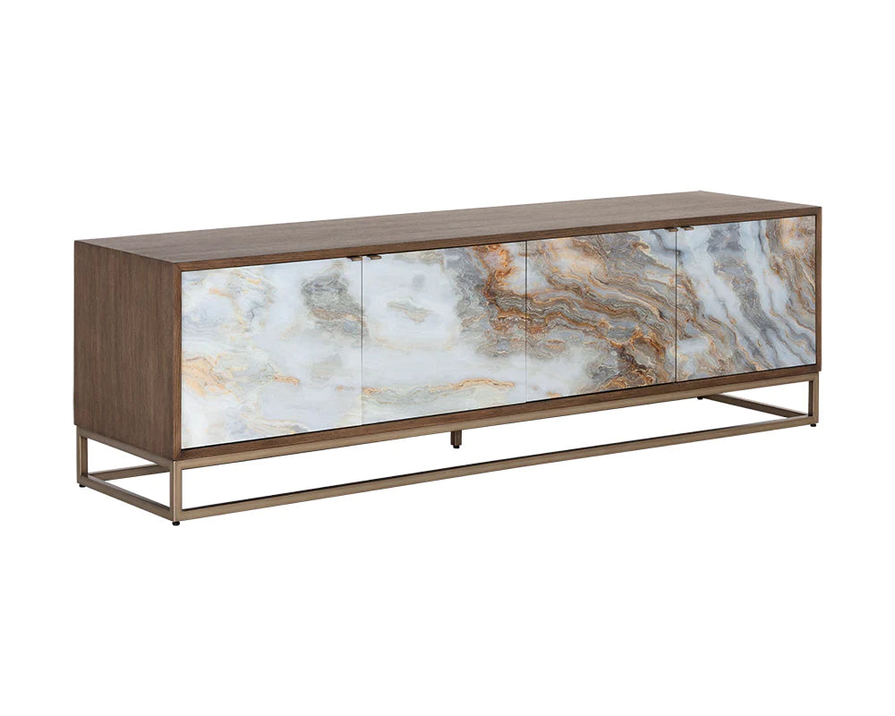 FUENTES MEDIA CONSOLE AND CABINET