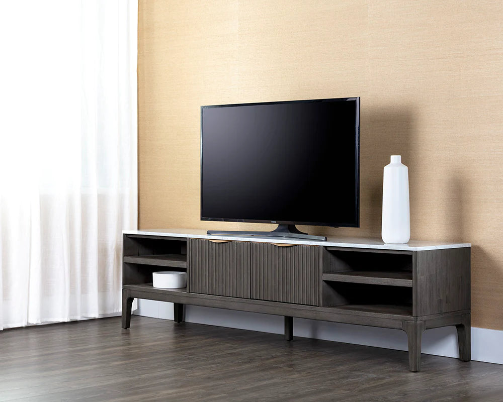 KELDON MEDIA CONSOLE AND CABINET