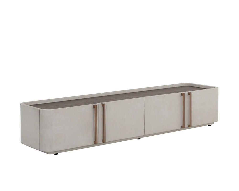 JAMILLE MEDIA CONSOLE AND CABINET