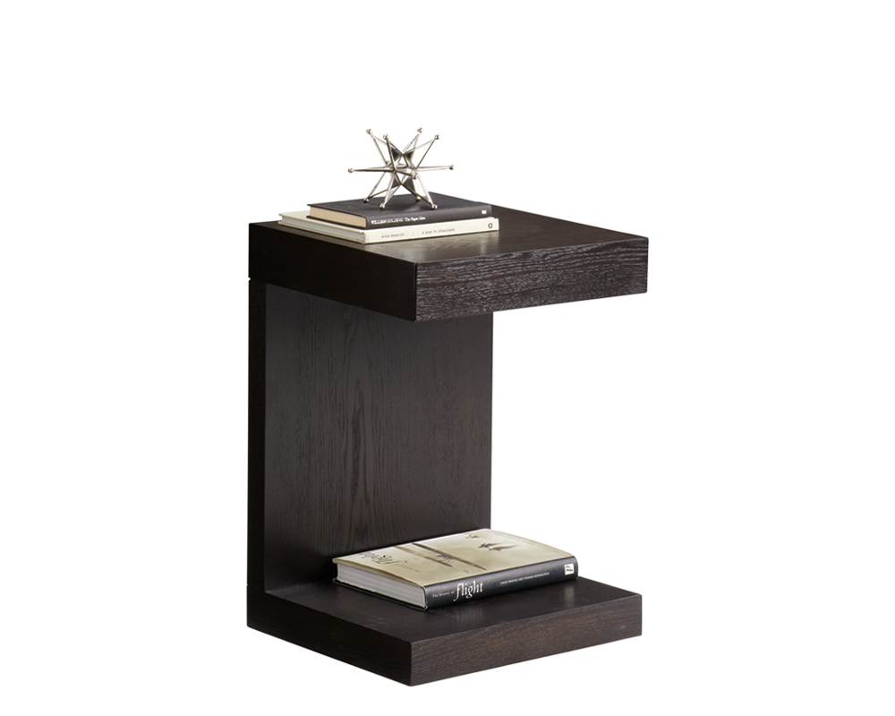 BACHELOR END TABLE - ESPRESSO - End Tables